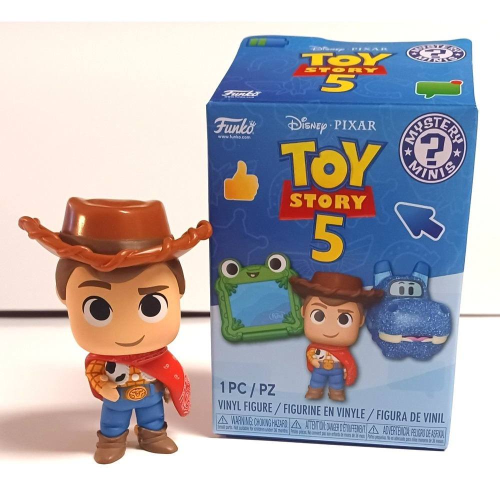 NEW Funko Disney Pixar Mystery Minis Toy Story 5 WOODY 1/6 Vinyl Figure